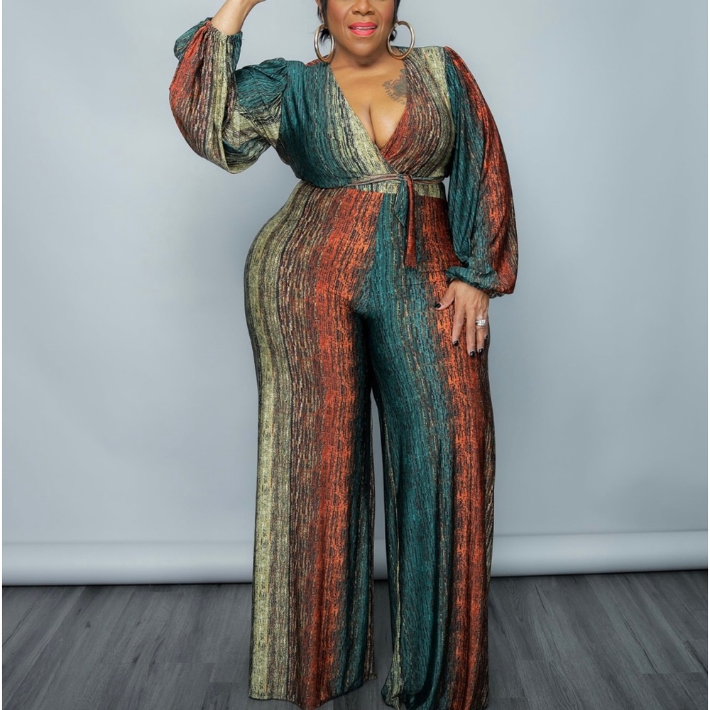 Womens plus size jumpsuit